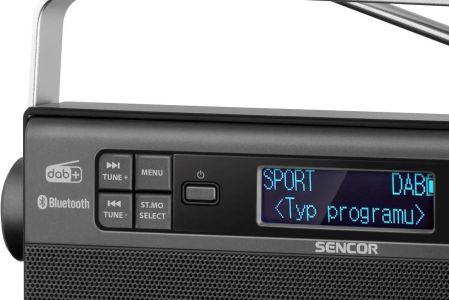 фото Радіоприймач Sencor SRD 7800 Black 1