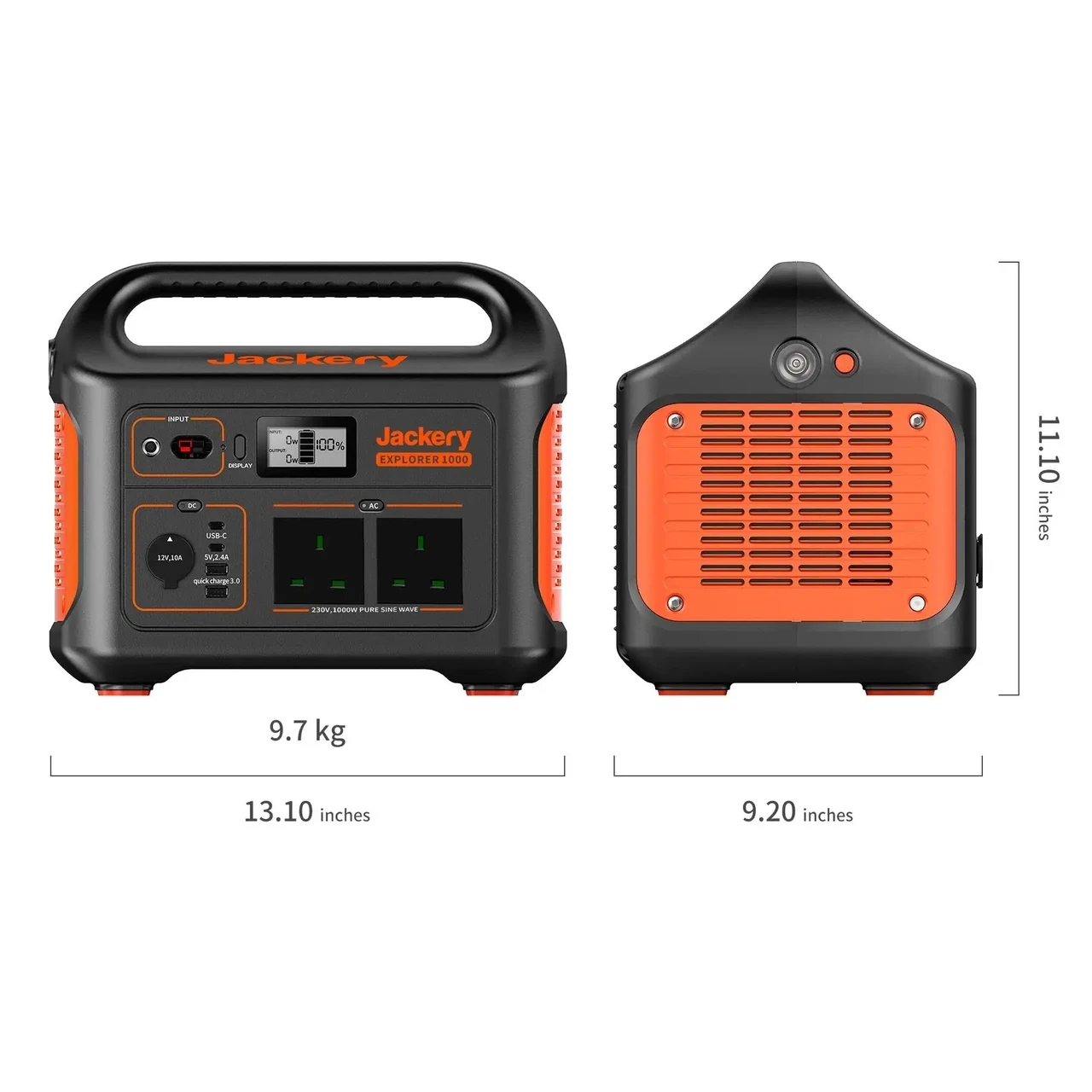 Фото Зарядна станція Jackery Explorer 1000EU