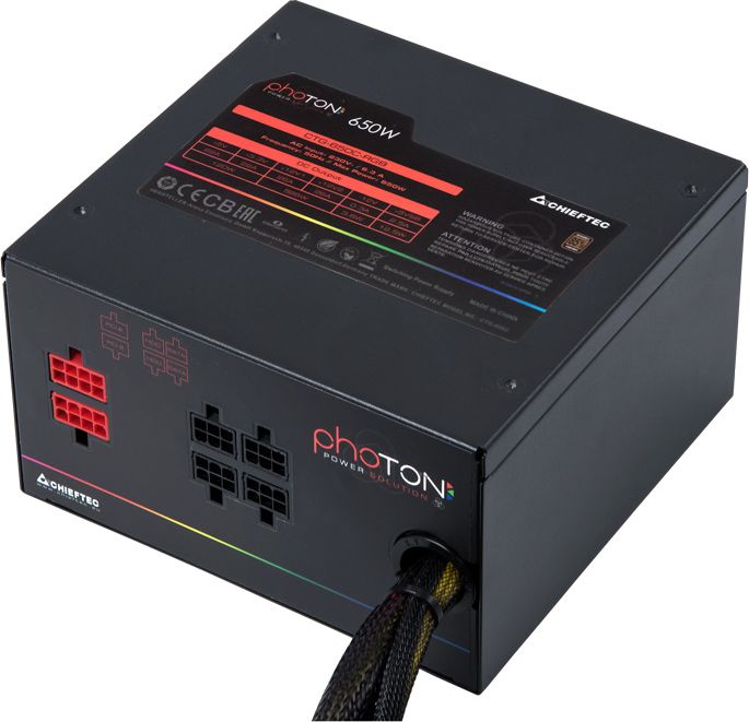 фото Блок живлення Chieftec Photon 650W (CTG-650C-RGB) 3
