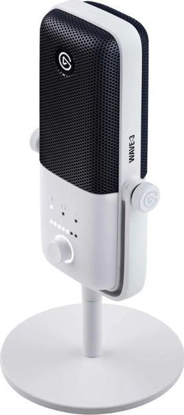 Микрофон для ПК/ для стриминга, подкастов Elgato Wave 3 Streaming White (10MAB9911) 1368247 фото