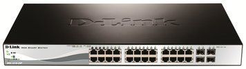 Комутатор керований рівня 2 D-Link DGS-1210-28P 1403763ua фото