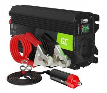 Перетворювач (інвертор) Green Cell PRO 24V 230V 500W/1000W (INVGC04) 1354344 фото
