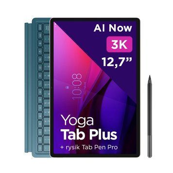 Планшет Lenovo Yoga Tab Plus 16/256GB WiFi Tidal Teal + Keyboard + Pen (ZAEG0008) 1344631ua фото
