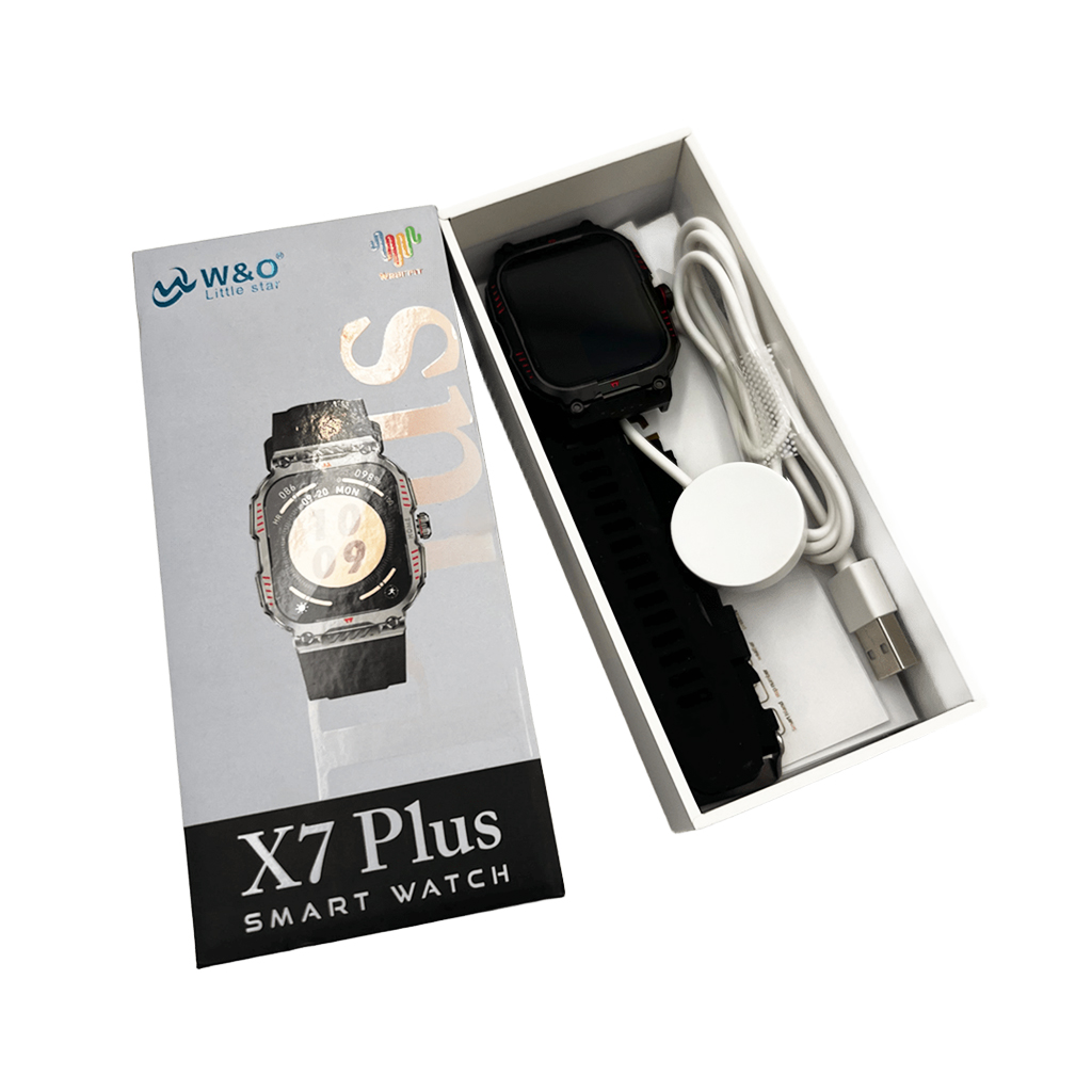фото Смарт-годинник W&O X7 Plus Black (WOX7PBL) 1