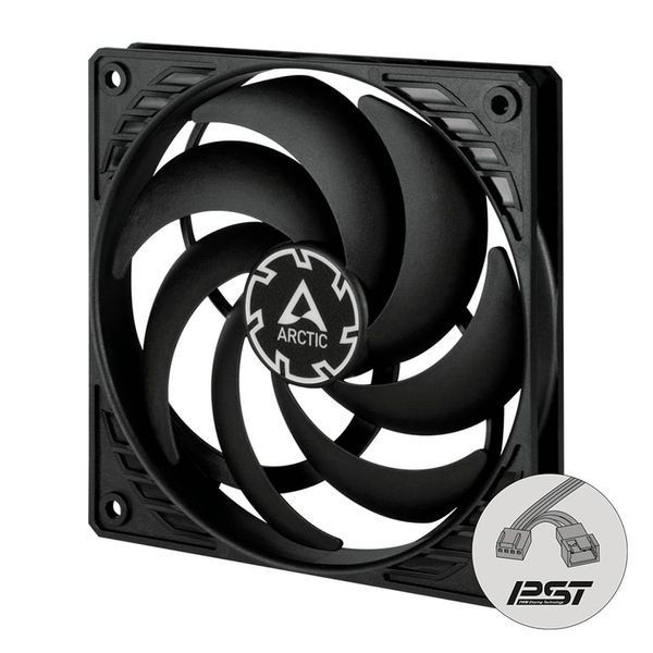 Вентилятор Arctic P12 Slim PWM PST Black (ACFAN00187A) 1407757ua фото