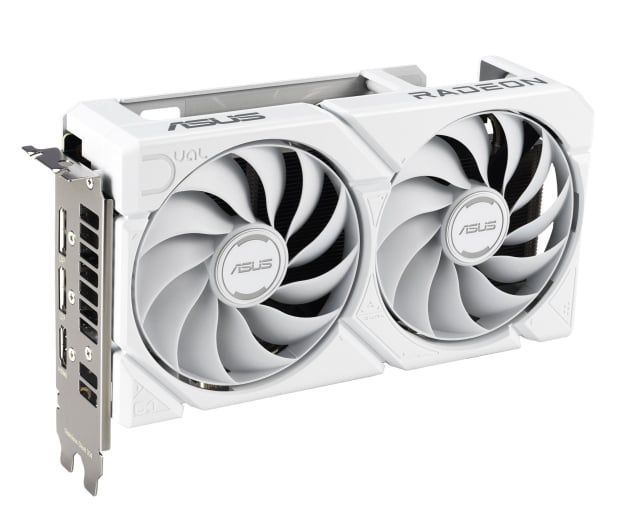 Видеокарта Asus DUAL-RX9060XT-16G-WHITE (90YV0LG3-M0NA00) 1467714ua фото