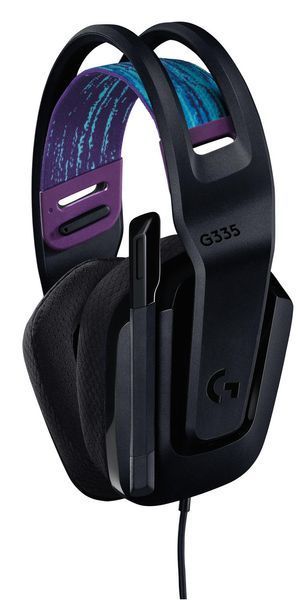 Комп'ютерна гарнітура Logitech G335 Wired Gaming Black (981-000978) 1356381 фото