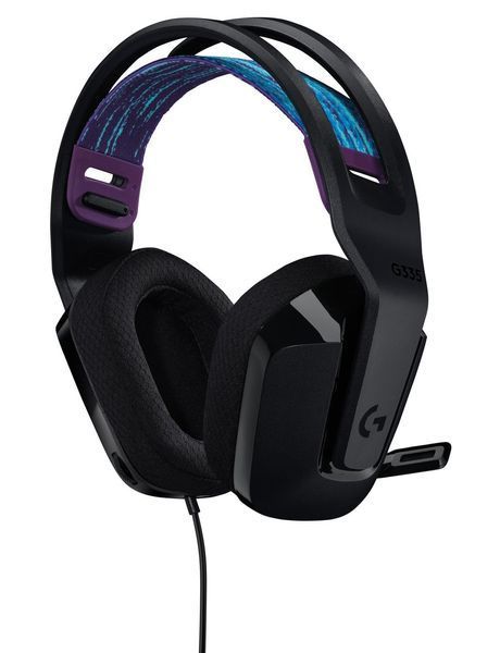 Комп'ютерна гарнітура Logitech G335 Wired Gaming Black (981-000978) 1356381 фото