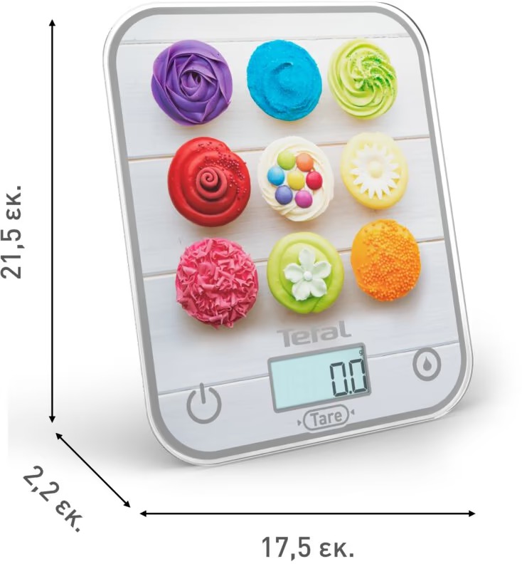 Фото Ваги кухонні електронні Tefal Optiss Cake Pops BC50D4V0