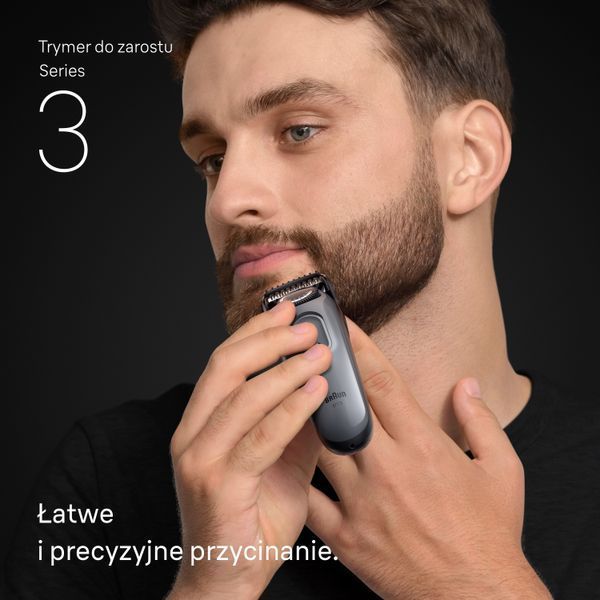 Тример для бороди та вусів Braun Series 3 BT3560 1367567 фото