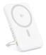 Зовнішній акумулятор (павербанк) Baseus PicoGo Qi2 5000mAh Moon White (P10076800213-01) 1364667 фото 1