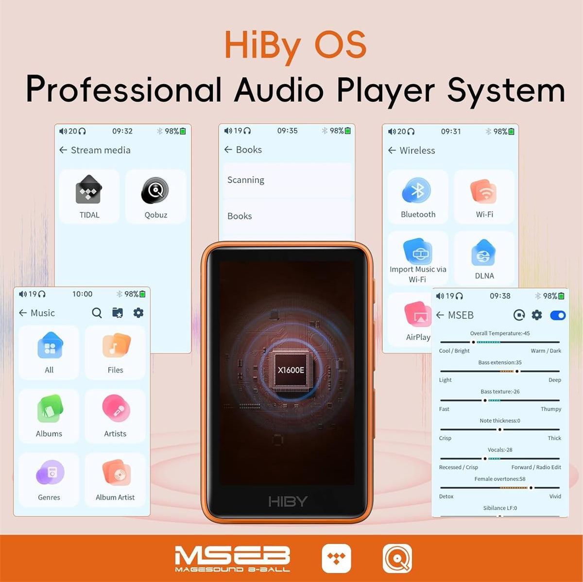 Фото Hi-Res плеер Hiby R1 Green