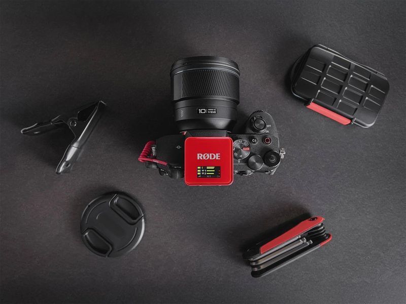 Мікрофонна радіосистема для камери, для смартфона Rode Wireless GO Gen 3 Red 1481409 фото