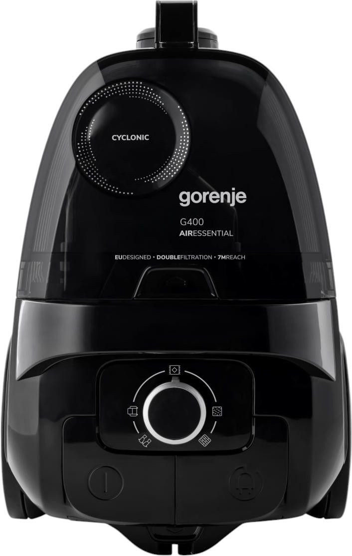фото Пилосос безмішковий Gorenje VCE01G4AEBK 1