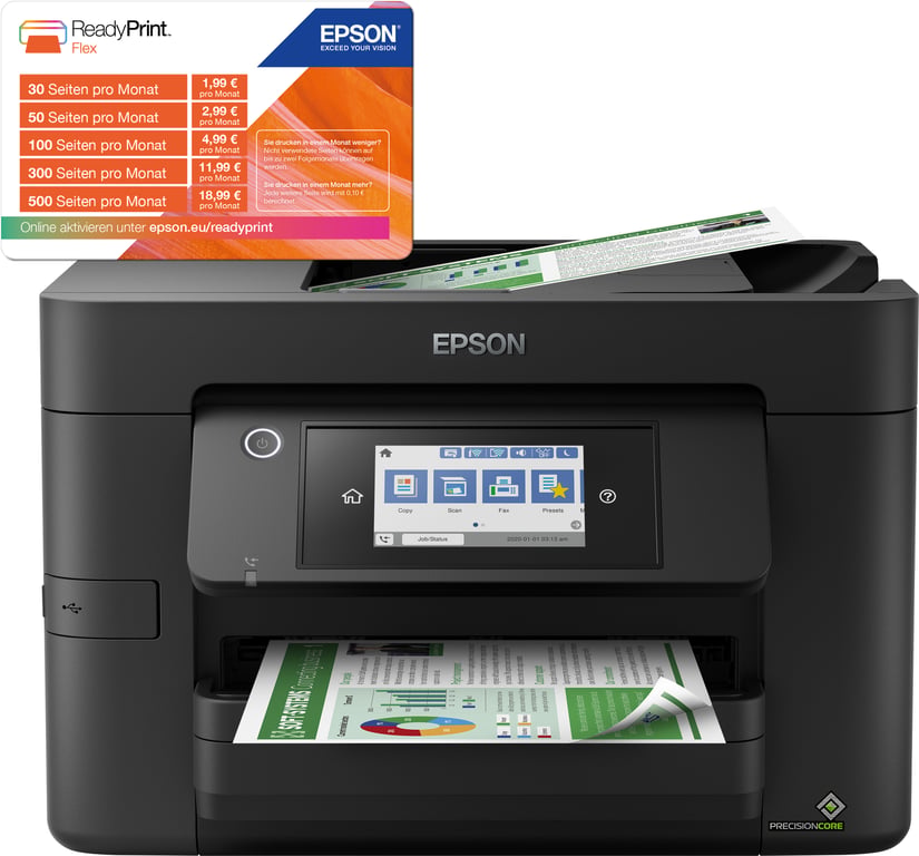 фото МФУ Epson WorkForce Pro WF-4820DWF (C11CJ06403) 2