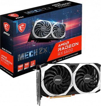 Видеокарта MSI Radeon RX 6600 MECH 2X 8G 1478790ua фото