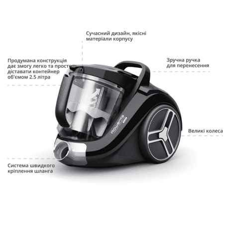 Пылесос безмешковый Rowenta Compact Power XXL RO4B75EA 1479992ua фото