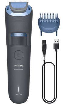 Тример для бороди та вусів Philips Beard Trimmer 3000 Series BT3617/15 1367569 фото