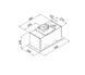 Вытяжка телескопическая VDB Box-Max 60 White 1357934 фото 5