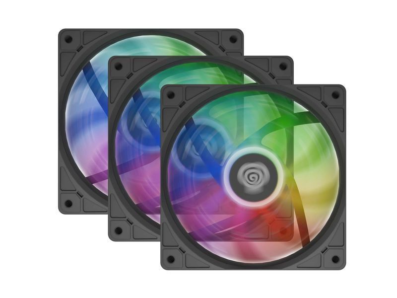 Вентилятор Genesis Oxal ARGB 3-Pack Black (NGF-2265) 1344529 фото
