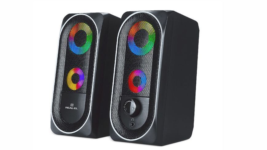 Акустичні колонки Real-El S-110 Black (EL121100009) 1480440ua фото