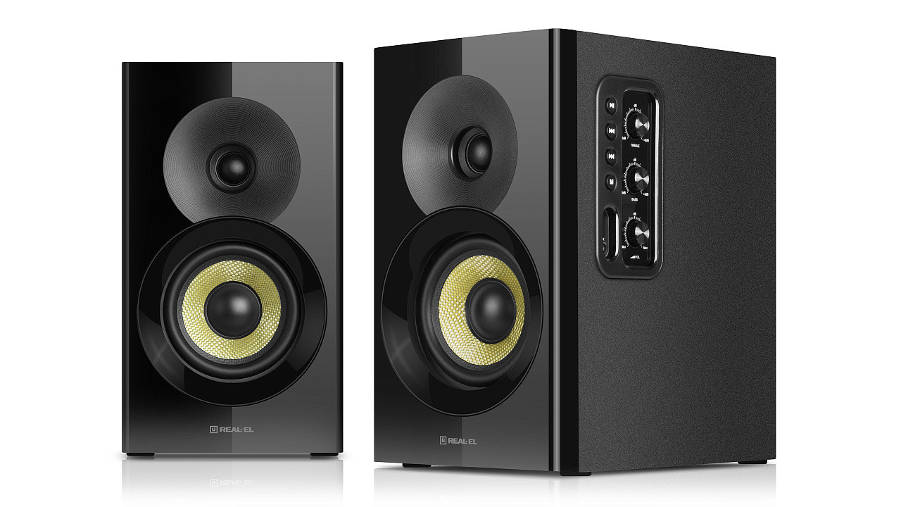 Фото Мультимедийная акустика Real-El S-470 Black (EL121200018)