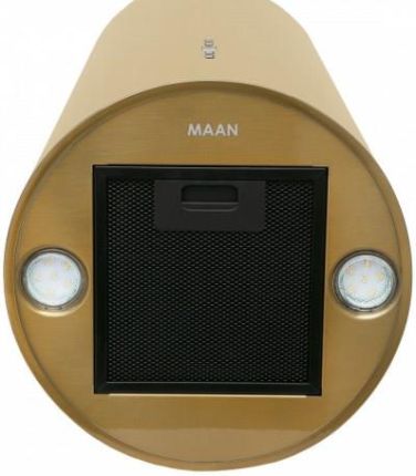 Фото Витяжка декоративна Maan Elba W39 Gold Glass