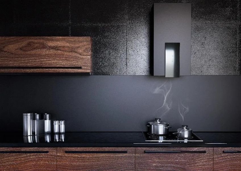 Витяжка декоративна VDB Cube P Glass Black 1358591 фото