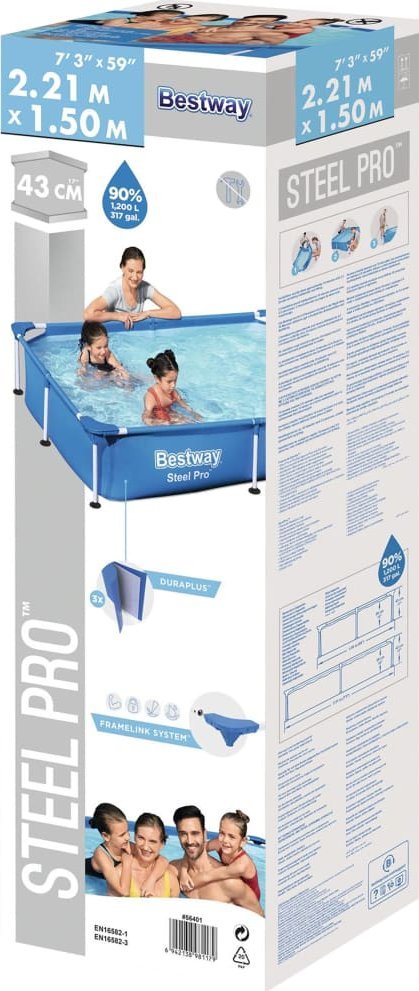 фото Басейн каркасний Bestway 56401 3