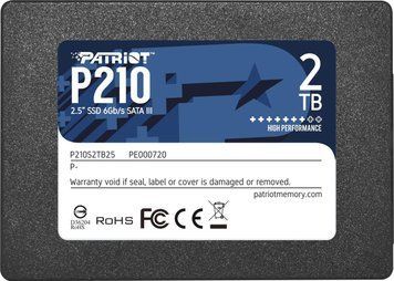SSD накопитель Patriot P210 2 TB (P210S2TB25) 1375547 фото