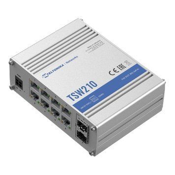 Комутатор некерований Teltonika TSW210 (TSW210000000) 1399417 фото