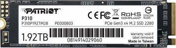 SSD накопитель Patriot P310 1.92 TB (P310P192TM28) 1380263ua фото