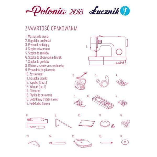Швейная машинка электромеханическая LUCZNIK Polonia 2018 1360745 фото