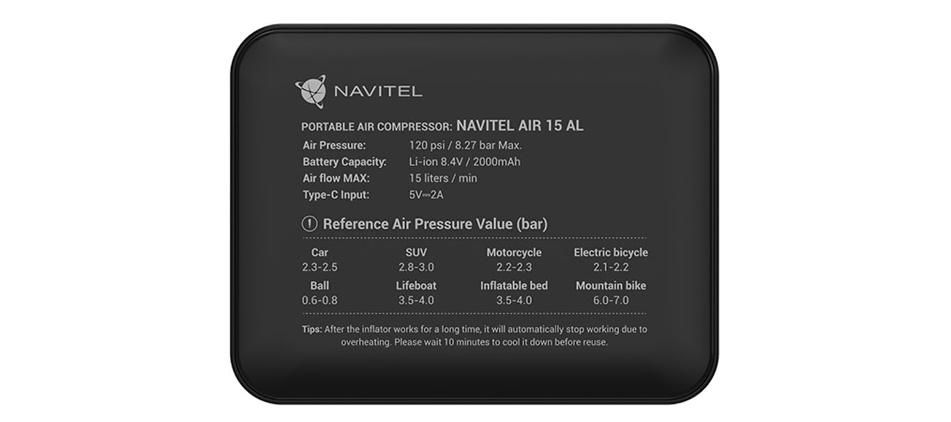 фото Компресор Navitel AIR 15 AL 2