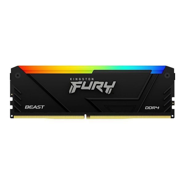 Память для настольных компьютеров Kingston Fury 32 GB DDR4 3600 MHz Beast RGB (KF436C18BB2A/32) 1344686ua фото