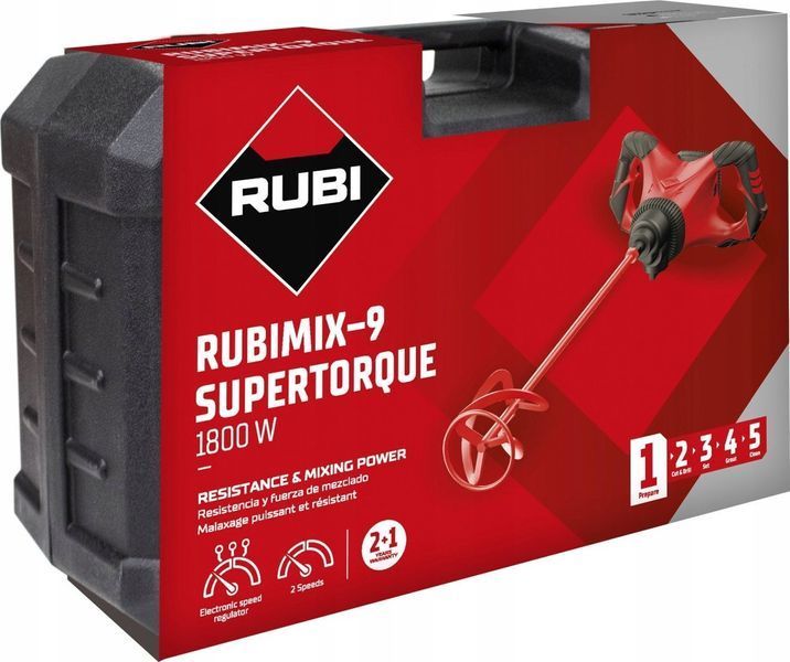 Дрель-миксер Rubi Rubimix-9 Supertorque 26974 1435139 фото