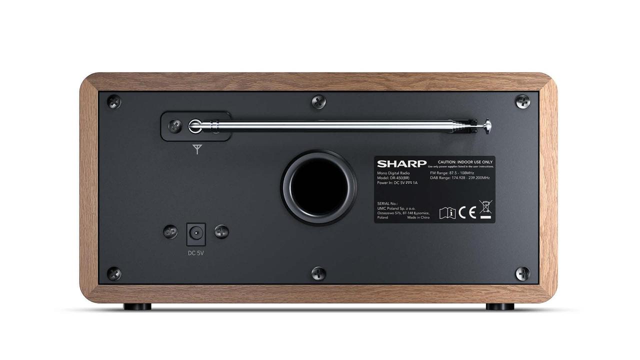 фото Радіоприймач Sharp DR-450 Brown DR-450BR 2