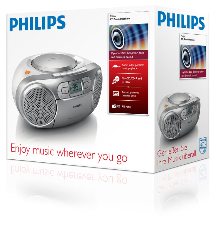 фото Радіоприймач Philips AZ127/05 2