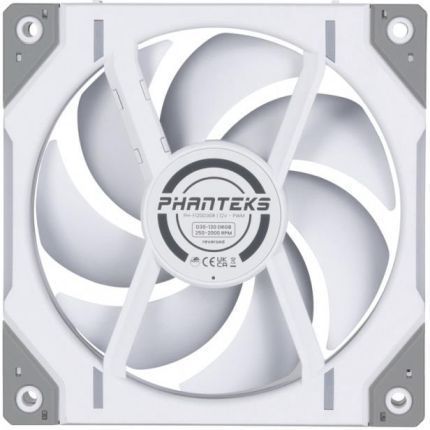 Вентилятор Phanteks D30 Reverse Airflow ARGB 3-Pack White (PH-F120D30R-DRGB-PWM-WT01-3P) 1393107 фото