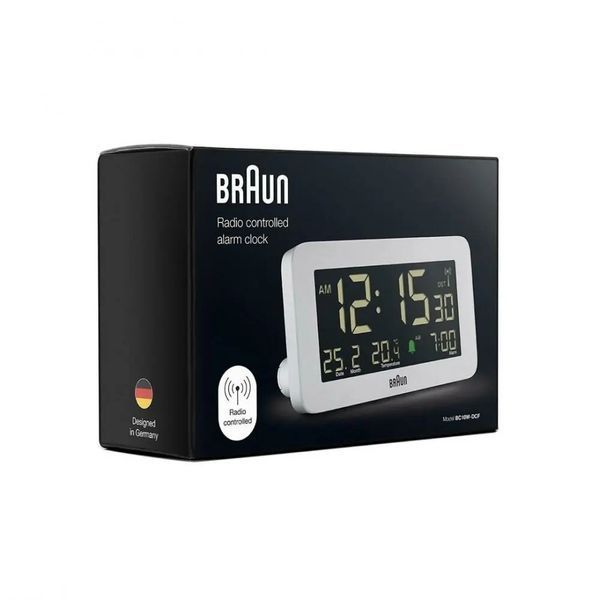 Настольные часы Braun BC10 White 1443385 фото