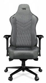 Компьютерное кресло для геймера Yumisu 2053 Magnetic Mesh Light Gray/Black 1349082 фото