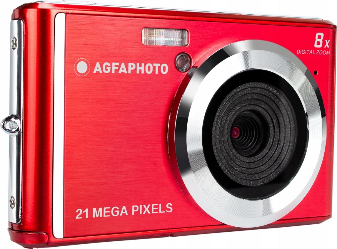 Фото Компактный фотоаппарат AgfaPhoto DC5200 Red (SB5872)