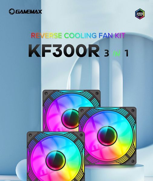 Вентилятор GameMax KF300R BK 1474772ua фото