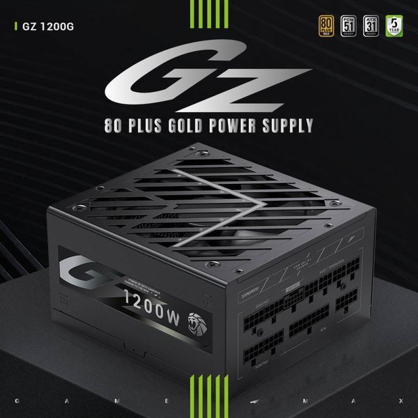 Блок живлення GameMax GZ-1200G Black 1474717ua фото