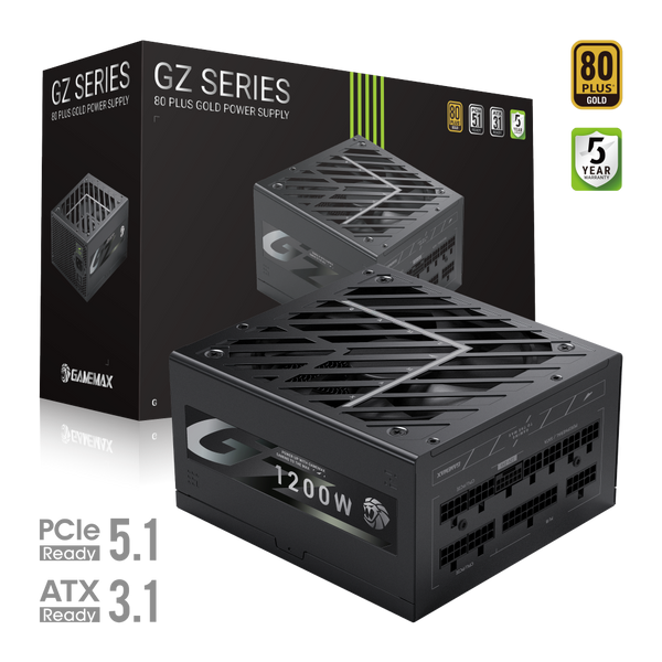 Блок живлення GameMax GZ-1200G Black 1474717ua фото