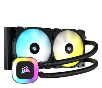 Водяне охолодження Corsair H100 RGB Black (CW-9060053-WW) 1351120ua фото