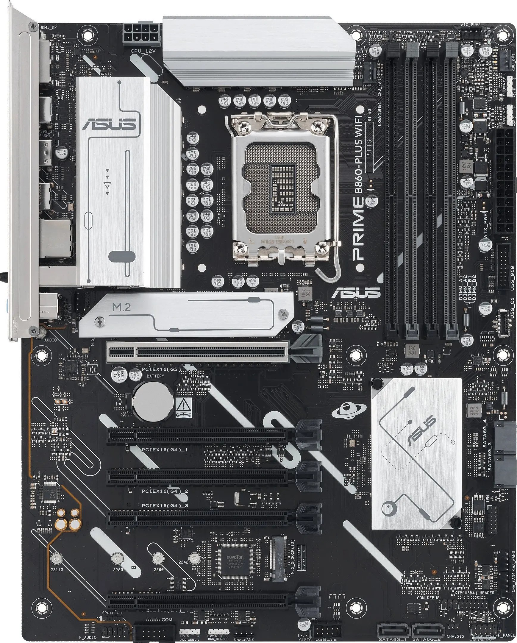 фото Материнская плата Asus Prime B860-PLUS WIFI 1