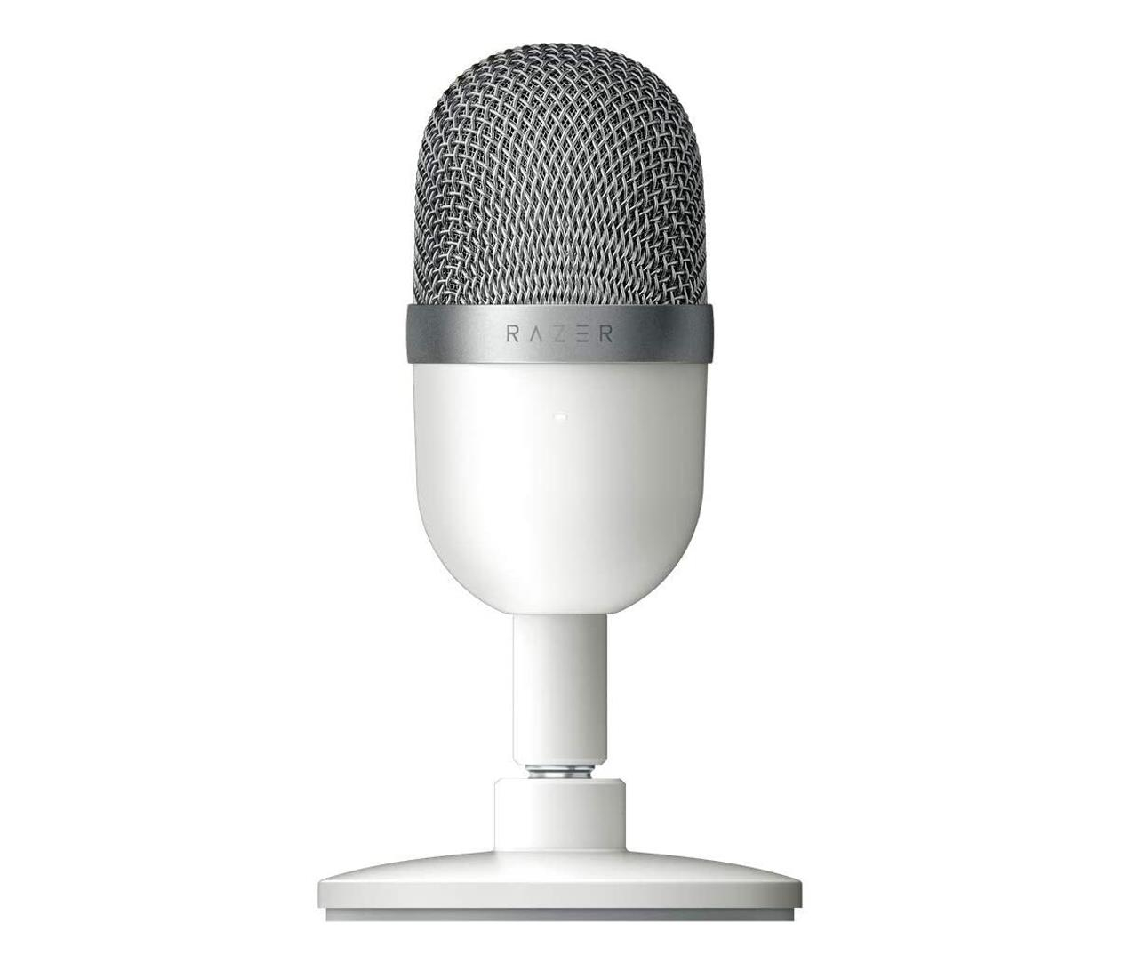 Фото Мікрофон для ПК / для стрімінгу, подкастів Razer Seiren mini Mercury (RZ19-03450300-R3M1)
