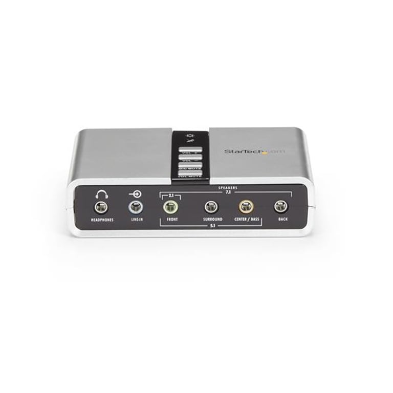 фото Звуковая карта внешняя StarTech ICUSBAUDIO7D 1