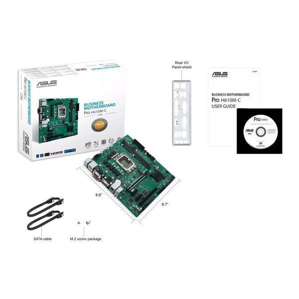 Материнська плата Asus Pro H610M-C-CSM 1399354 фото